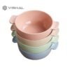 Set Mangkuk Tempat Makan Anak - Wheat Straw Character Bowl for Toddler Mangkuk Binaural VS-13