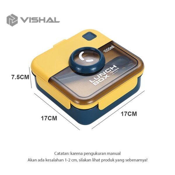 Kotak Bekal Bersekat | Lunch Box Set | BPA Free | Anti Bocor