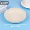 Piring Makan Saji |14.5/20 /23 dan 25 cm Round Plate Piring Saji | Ramah Lingkungan | Biodegradable