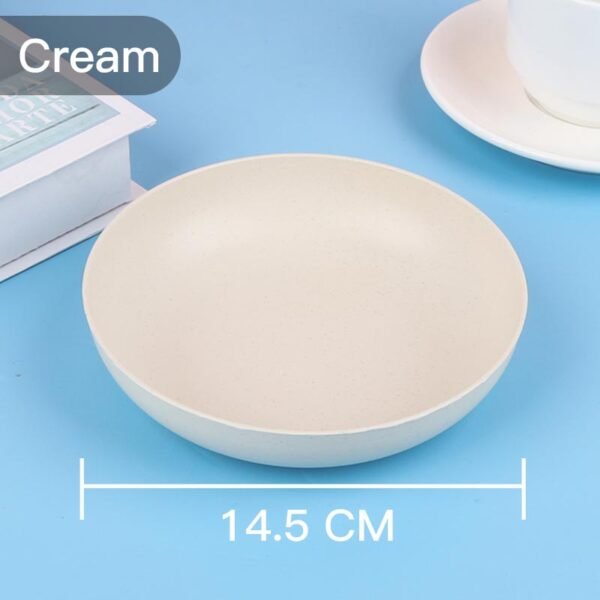 Piring Makan Saji |14.5/20 /23 dan 25 cm Round Plate Piring Saji | Ramah Lingkungan | Biodegradable
