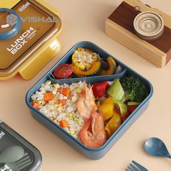 Kotak Bekal Bersekat | Lunch Box Set | BPA Free | Anti Bocor