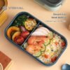 Kotak Bekal Bersekat | Lunch Box Set | BPA Free | Anti Bocor