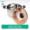 Panci Sup Kuah Soup Pot Panci Mpasi Full Stainless Steel 20/22/24/26