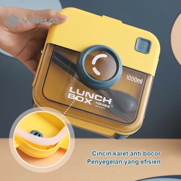 Kotak Bekal Bersekat | Lunch Box Set | BPA Free | Anti Bocor