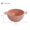 Set Mangkuk Tempat Makan Anak - Wheat Straw Character Bowl for Toddler Mangkuk Binaural VS-13