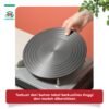 Tatakan Alas Panci 24cm Anti Panas Tanpa Gagang Anti Gosong/Tatakan Kompor Untuk Semua Jenis Panci