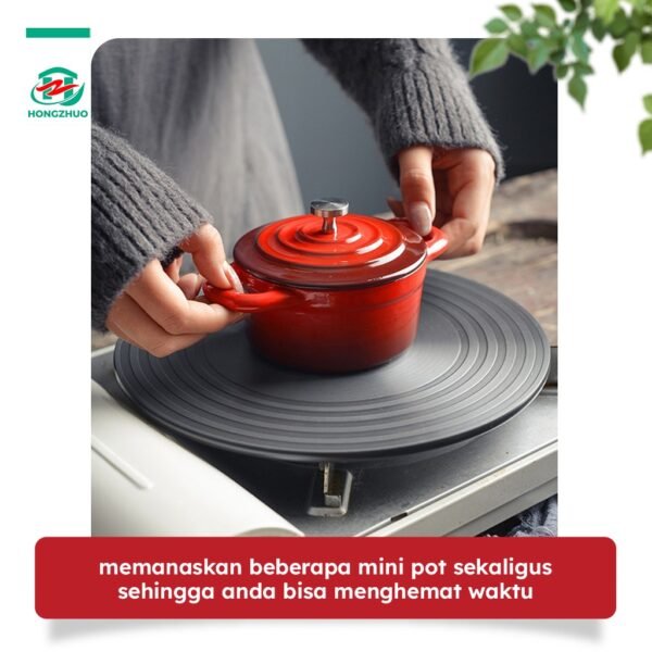 Tatakan Alas Panci 24cm Anti Panas Tanpa Gagang Anti Gosong/Tatakan Kompor Untuk Semua Jenis Panci