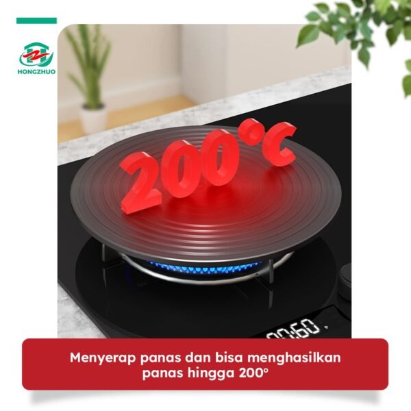 Tatakan Alas Panci 24cm Anti Panas Tanpa Gagang Anti Gosong/Tatakan Kompor Untuk Semua Jenis Panci