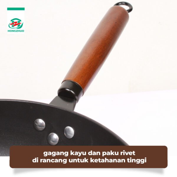 id-11134207-7qukx-lgf0h62c4zx860 Wajan Penggorengan Anti Lengket Batu Medis Ukuran 32 CM Diamond Wok Pan High Quality