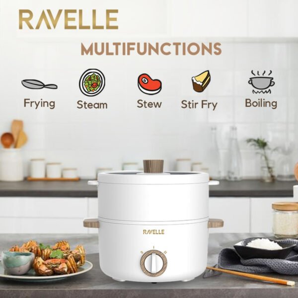 Multicooker - Panci Kukusan Listrik Multifungsi Low Watt