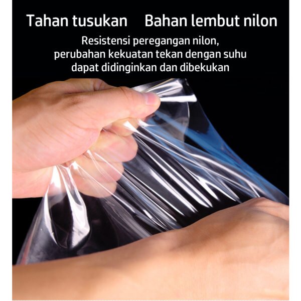 10PCS Plastik Vacum | Vacuum | Vakum Bag Sealer Makanan Tipe Polos / Embos Emboss Embossed Murah Satuan