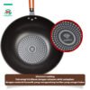 id-11134207-7qul5-lgf0h62c26sccf Wajan Penggorengan Anti Lengket Batu Medis Ukuran 32 CM Diamond Wok Pan High Quality