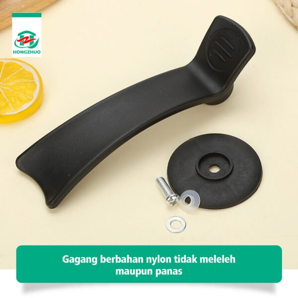 Tutup Wajan Penggorengan / Tutup Panci Bahan Kaca dan Tebal Ukuran 32cm