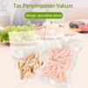 10PCS Plastik Vacum | Vacuum | Vakum Bag Sealer Makanan Tipe Polos / Embos Emboss Embossed Murah Satuan