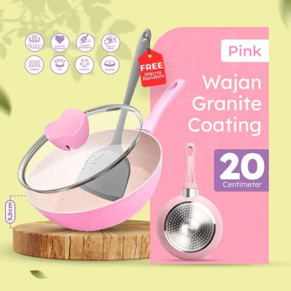 Pan 20CM 24CM 28CM Penggorengan Frypan Anti Lengket Panci Mpasi