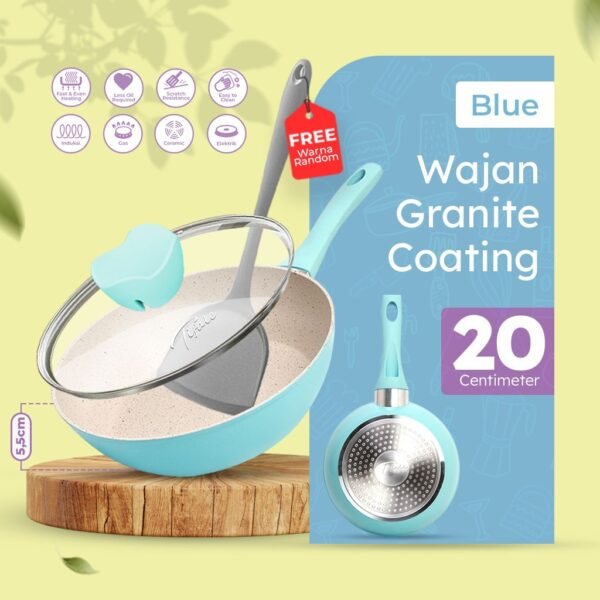 Pan 20CM 24CM 28CM Penggorengan Frypan Anti Lengket Panci Mpasi