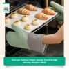 id-11134207-7r98p-luoisug5nir54a Sarung Tangan Silikon Anti Panas Cocok Untuk Oven / Microwave Anti Selip Silikon Tahan Lama Tahan Panas 86°F (300°C)