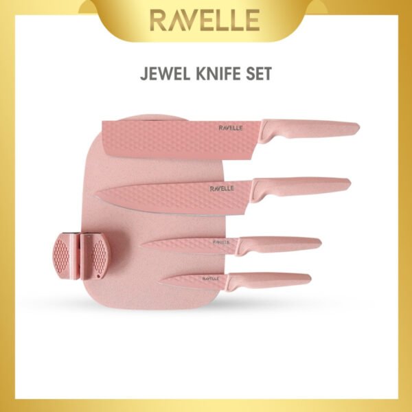 Pisau Set Set 6 in 1 Set - Pisau Dapur Anti Lengket