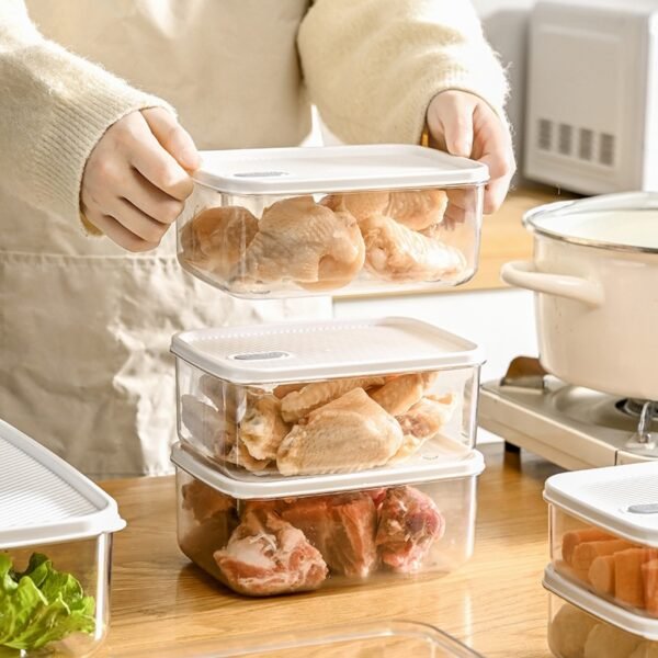 id-11134207-7r98r-lvy2g8u5fngt35 Wadah Makanan Putih/ Container Kulkas/ Kotak Penyimpanan Makanan Sayur/ Toples Bening Transparan Serbaguna/ BPA Free/ Food Grade