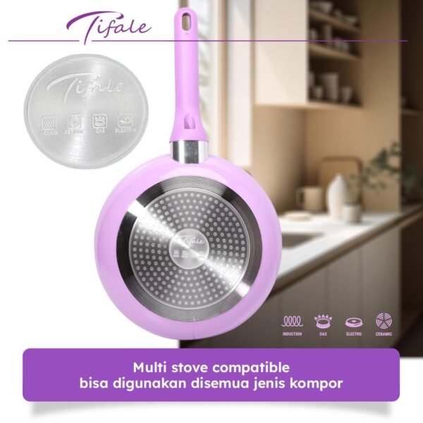 id-11134207-7r98r-lwjsnf25yyjff2 Aesthetic Jolie Pan Frypan 24CM Wokpan Panci Granit Marble Anit Lengket Panci Mpasi