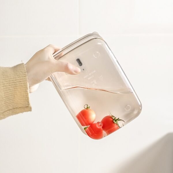 id-11134207-7r98t-lvy2g8u5e8wd4b Wadah Makanan Putih/ Container Kulkas/ Kotak Penyimpanan Makanan Sayur/ Toples Bening Transparan Serbaguna/ BPA Free/ Food Grade