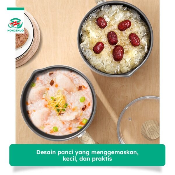 Milk Pot Panci Susu Rebus Granite Coating Anti Lengket