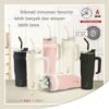 Tumbler 1250ml Hot and Cold BPA FREE / Tumbler Stainless Steel 1.25 Liter Botol Minum 1250ml Stainles Tumblr