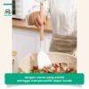 Sutil  Spatula Silikon Tahan Panas Anti Panas Anti Lengket 4 Warna High Quality