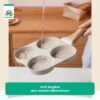 Tamago Wajan Penggorengan 4IN1 Telur Pancake Omlet Pan Breakfast Anti Lengket