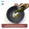 Pan 20cm Granite Coating Anti Lengket Panci Mpasi