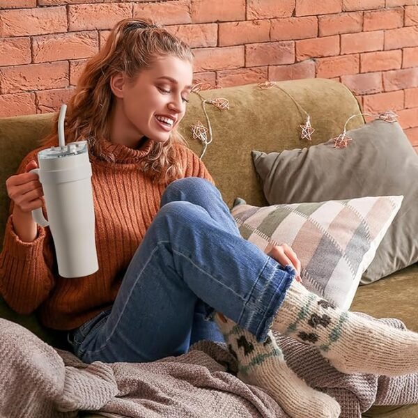 Tumbler 1250ml Hot and Cold BPA FREE / Tumbler Stainless Steel 1.25 Liter Botol Minum 1250ml Stainles Tumblr