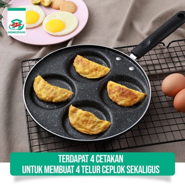 Panci Penggorengan Telur Pancake/Panci Steak Grill Egg Telur Omelet Pan Breakfast / Hamburger Maker