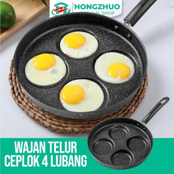 Panci Penggorengan Telur Pancake/Panci Steak Grill Egg Telur Omelet Pan Breakfast / Hamburger Maker