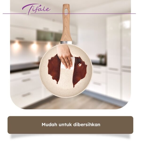 Marble Coated Anti lengket Panci Mpasi