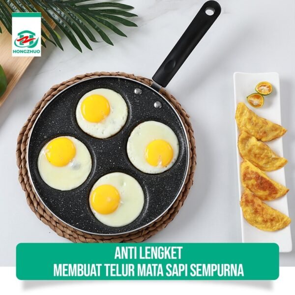 Panci Penggorengan Telur Pancake/Panci Steak Grill Egg Telur Omelet Pan Breakfast / Hamburger Maker