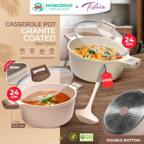 Pan 24 28 CM Panci Susu Lapisan Anti Lengket