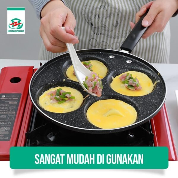 Panci Penggorengan Telur Pancake/Panci Steak Grill Egg Telur Omelet Pan Breakfast / Hamburger Maker