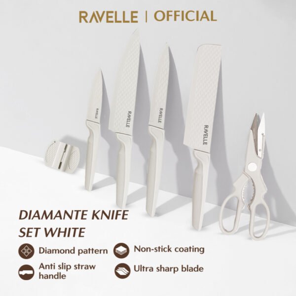 id-11134207-7ra0n-mb3kyxxcgju357 Pisau Set Knife Set 6 in 1 Set - Pisau Dapur Anti Lengket | Diamante