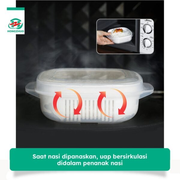 10 PCS Kotak Penyimpanan Makanan Buah Sayuran Saringan Serbaguna