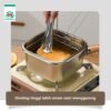 Tifale Squira Deep Frypan Stainless Steel Panci Kotak Anti Lengket