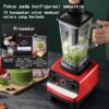 Blender 2.5L+800ML 220V 6 Pisau Blender Buah Multifungsi Chopper Juicer Bahan PC Food Grade Mesin Blender Mixer lce Crusher Jus Sayuran Jus Sereal Gilingan Smoothie Getar