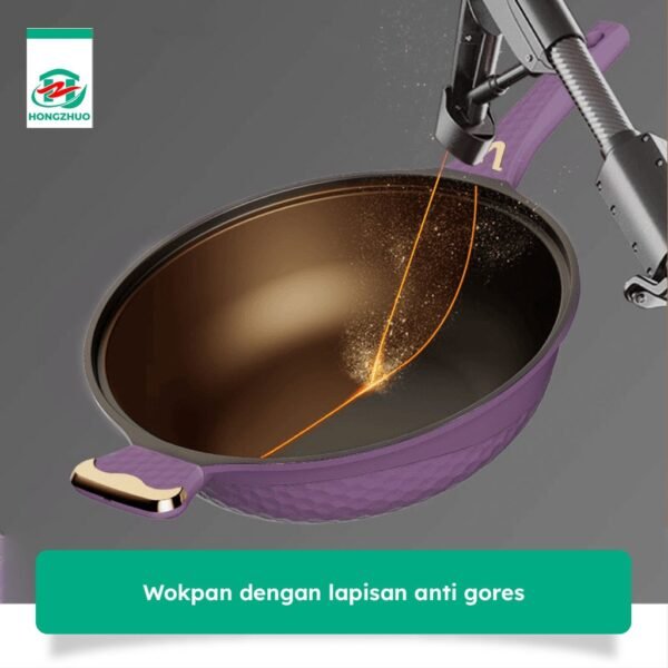 Tifale Elora Wokpan Semi Presto Pengukus Steamer Panci Kukus Anti Lengket Panci Mpasi