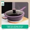 Tifale Elora Wokpan Semi Presto Pengukus Steamer Panci Kukus Anti Lengket Panci Mpasi