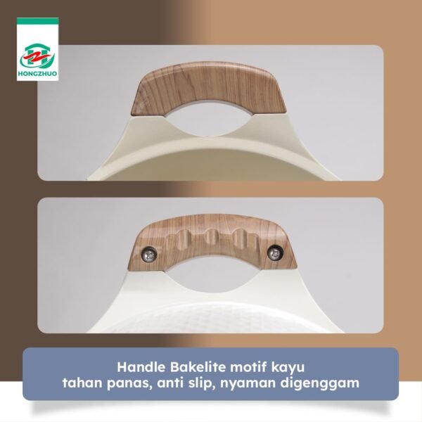 Pan 20 24 28 CM Panci Susu Marble Coating Lapisan Anti Lengket