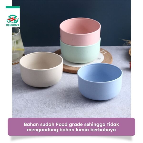 id-11134207-7ras9-m19k5rob5asn51 Mangkok Set 4 Pcs Wheat Straw Bowl Mangkuk Plastik