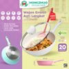 Pan 20CM Penggorengan Frypan Anti Lengket Handle Bakelite Silicone Panci Mpasi