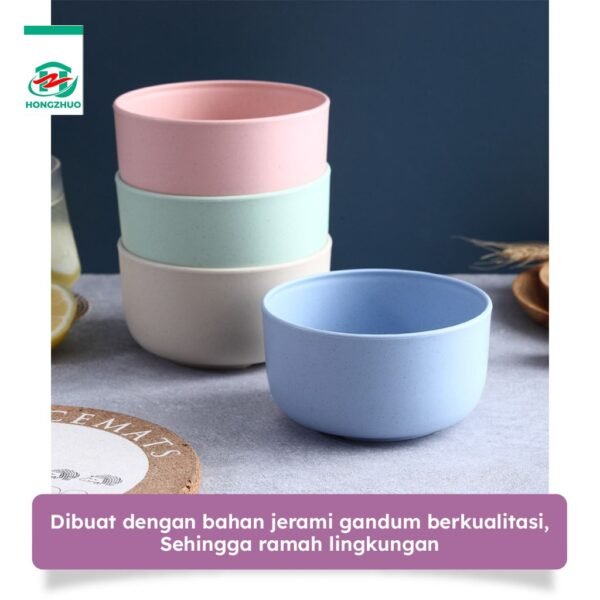 id-11134207-7rasa-m19k5rob3w876e Mangkok Set 4 Pcs Wheat Straw Bowl Mangkuk Plastik