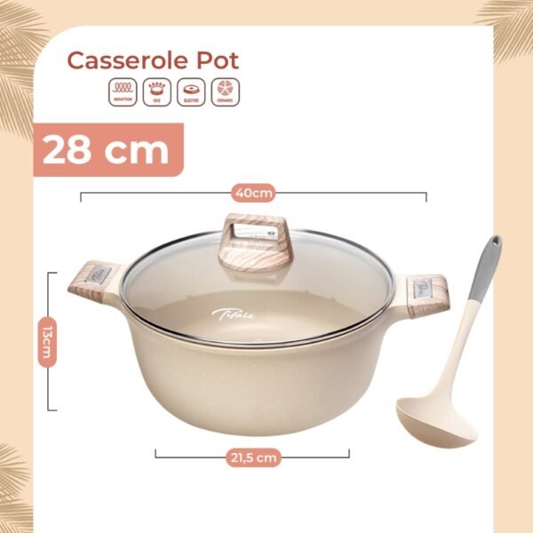 Pan 24 28 CM Panci Susu Lapisan Anti Lengket