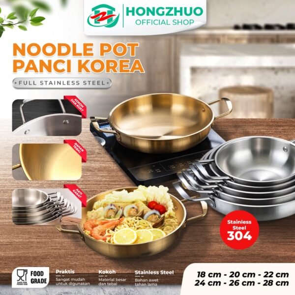 id-11134207-7rasb-m3czuura8i5fda Panci Ramen Ramyun Korea Premium Silver Noodle Soup Pot Stainless