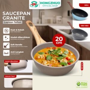 Pan 20cm Granite Coating Anti Lengket Panci Mpasi